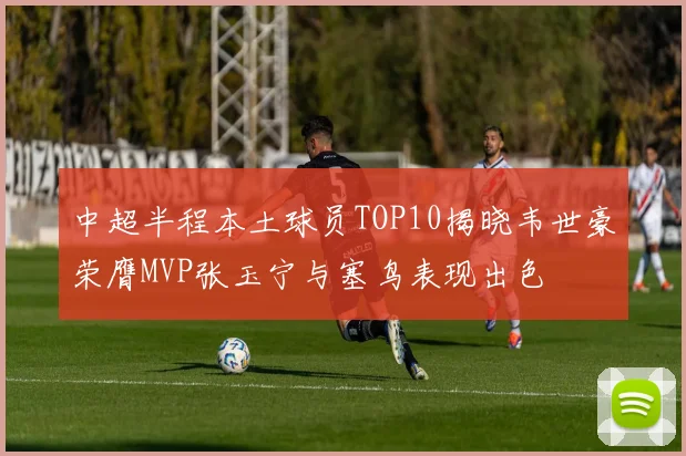 中超半程本土球员TOP10揭晓韦世豪荣膺MVP张玉宁与塞鸟表现出色